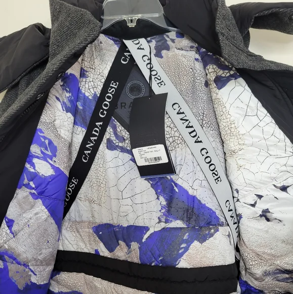 CANADA GOOSE x LORO PIANA Banta winter coat waterproof size LARGE NWT VERY RARE - Picture 6 of 10